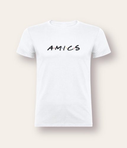 Samarreta Amics blanc