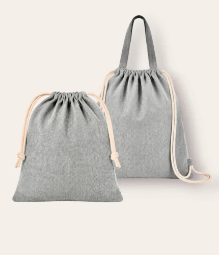 Pack Motxilla cordes i bossa muda llis / personalitzable