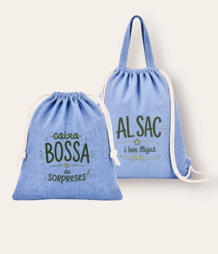 Pack Motxilla cordes i bossa muda